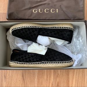 Gucci Espadrilles Suede Micro GG Shoes